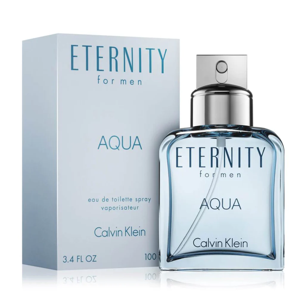Calvin Klein Eternity for Men Aqua Eau De Toilette Spray, 3.4 Oz
